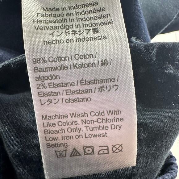 J.Crew Shorts Womens Small Navy Blue Pull On Lightweight Chino Classic Preppy - Picture 4 of 9